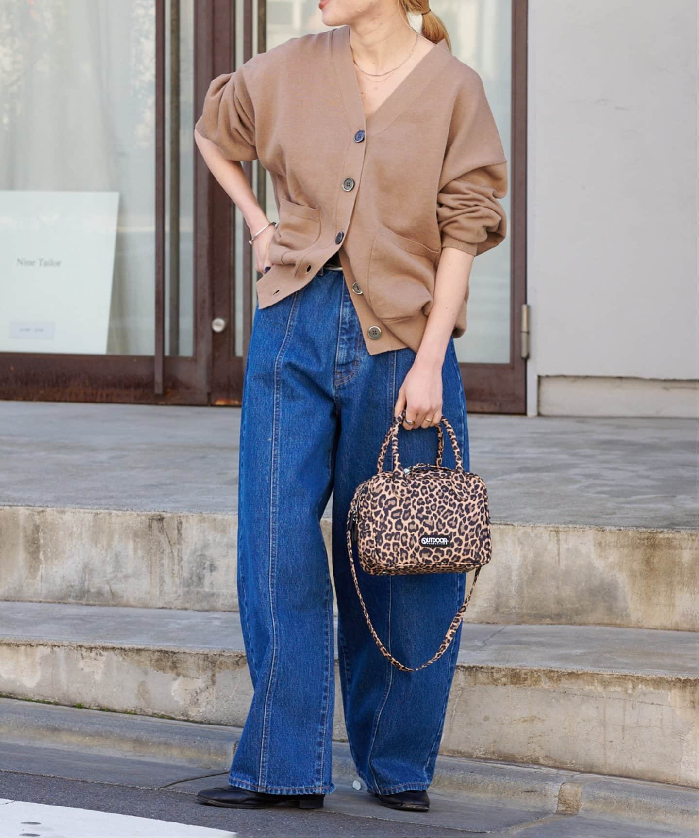 2WAY CUBE BAG LEOPARD（ショルダーバッグ）｜OUTDOOR PRODUCTS