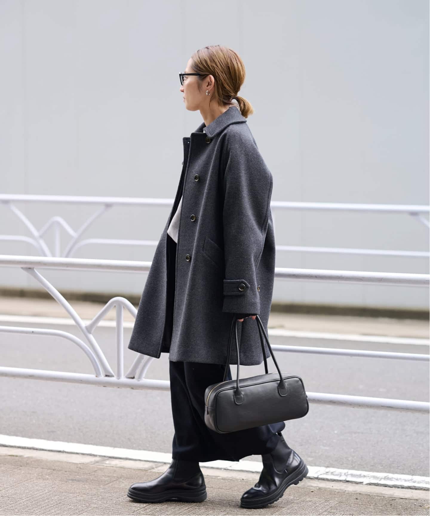 ≪WEB限定 / 追加≫AULENTTI/オウレンティ 別注ロングハンドルボストン