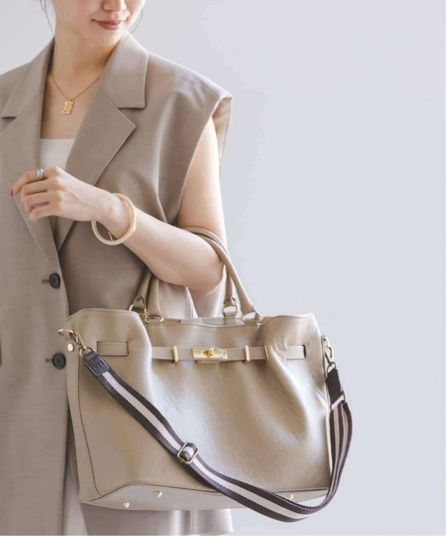 追加17》MILOS/ミロス 金具付きトート（トートバッグ）｜NOBLE