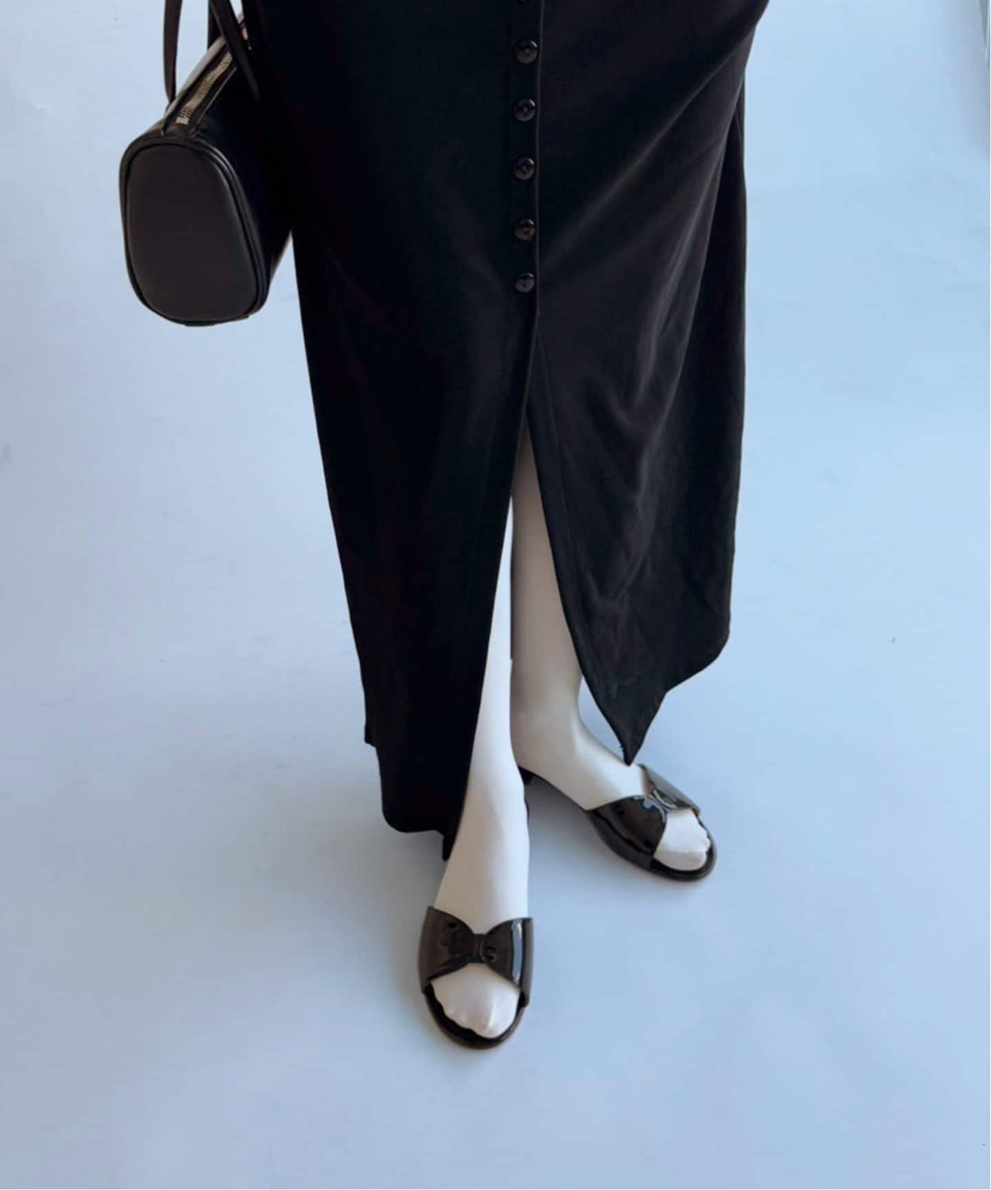 FABIO RUSCONI / ファビオルスコーニ】リボンフラットサンダル