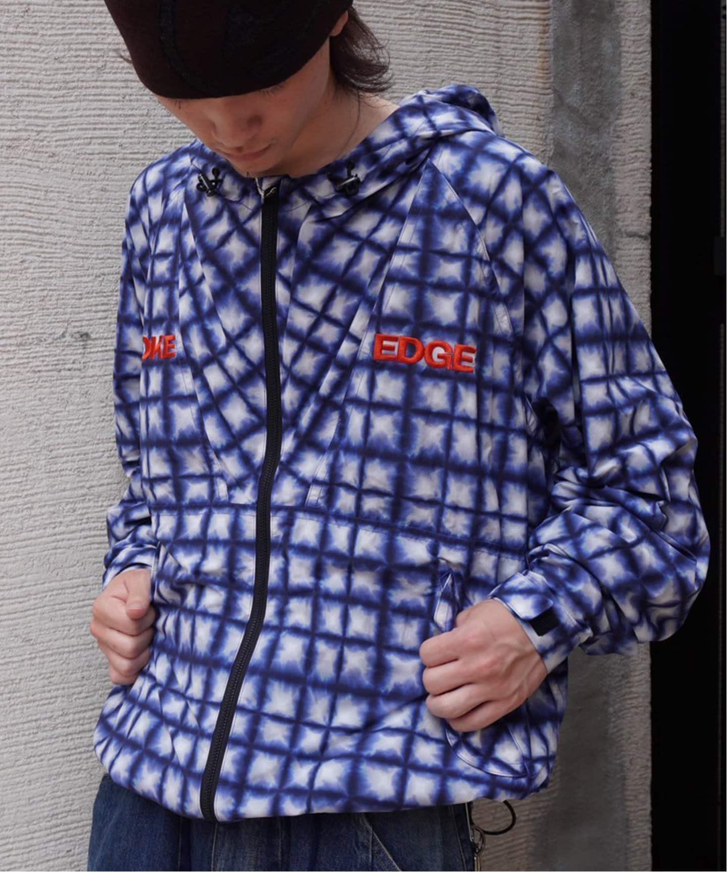 WOKE EDGE/ウォークエッジTiedye Check Parka（その他ブルゾン