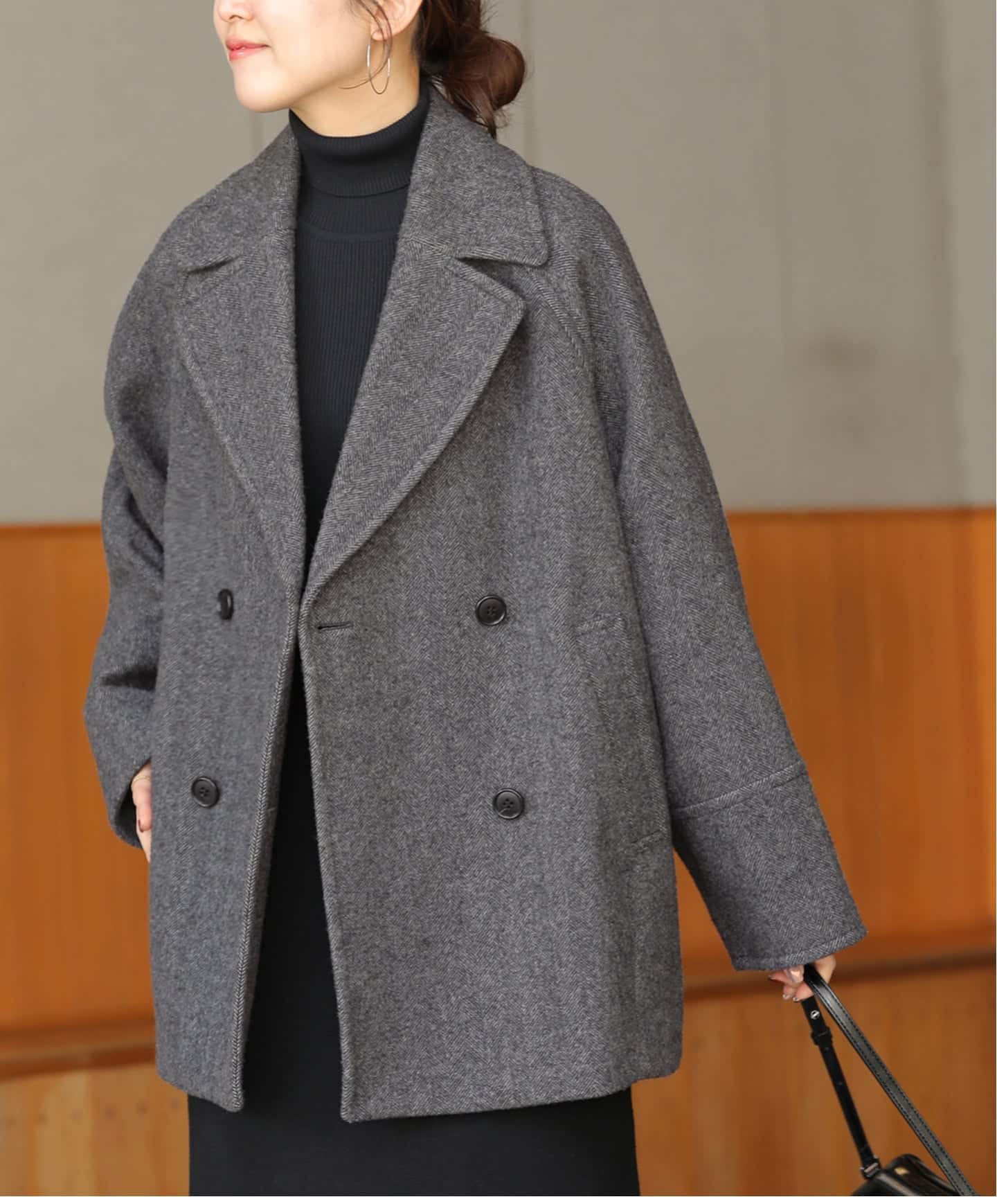 追加2》尾州ウールスーパー100モッサPコート（ピーコート）｜JOURNAL