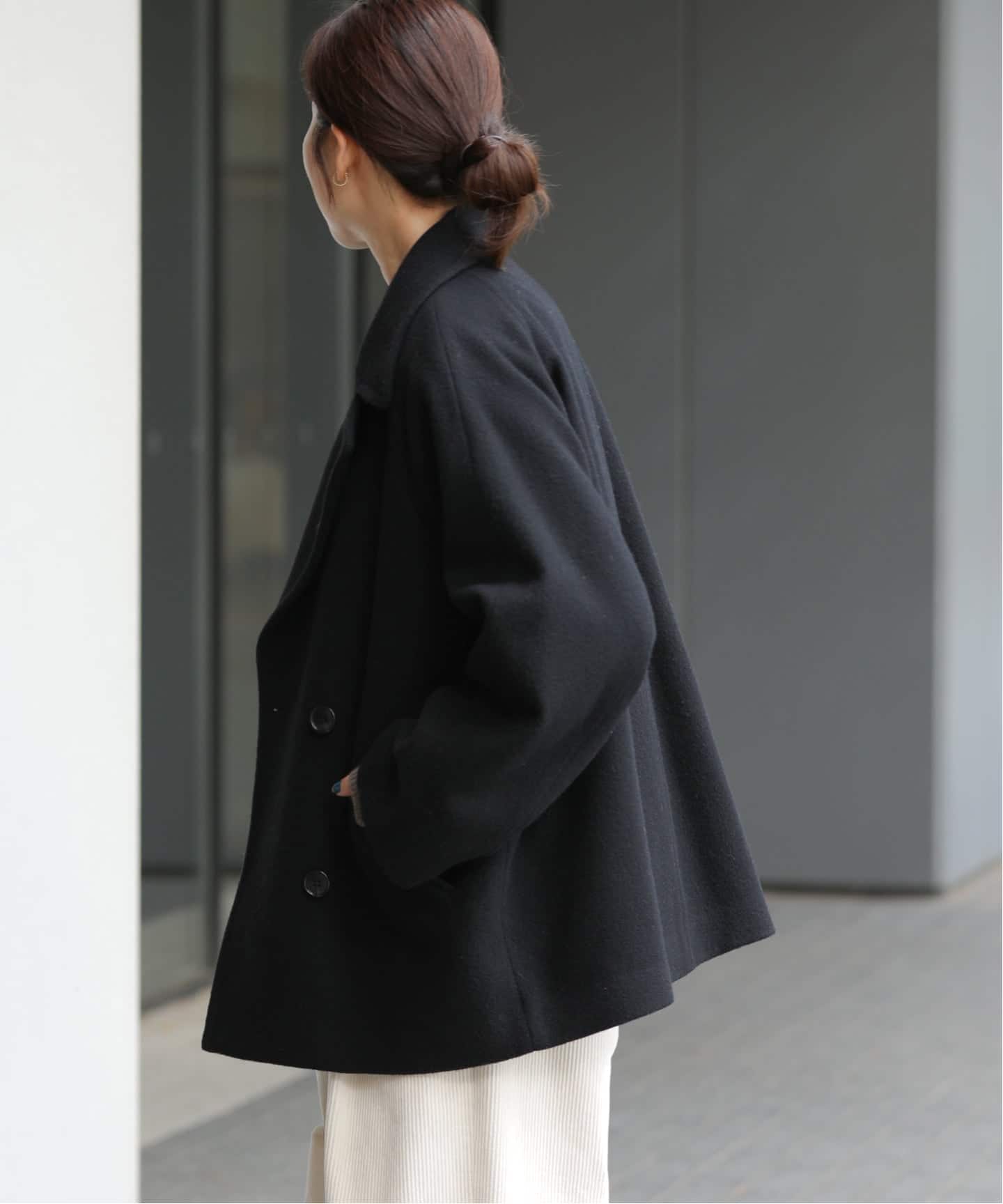 WEB限定》尾州ウールショートPコート（ピーコート）｜JOURNAL STANDARD