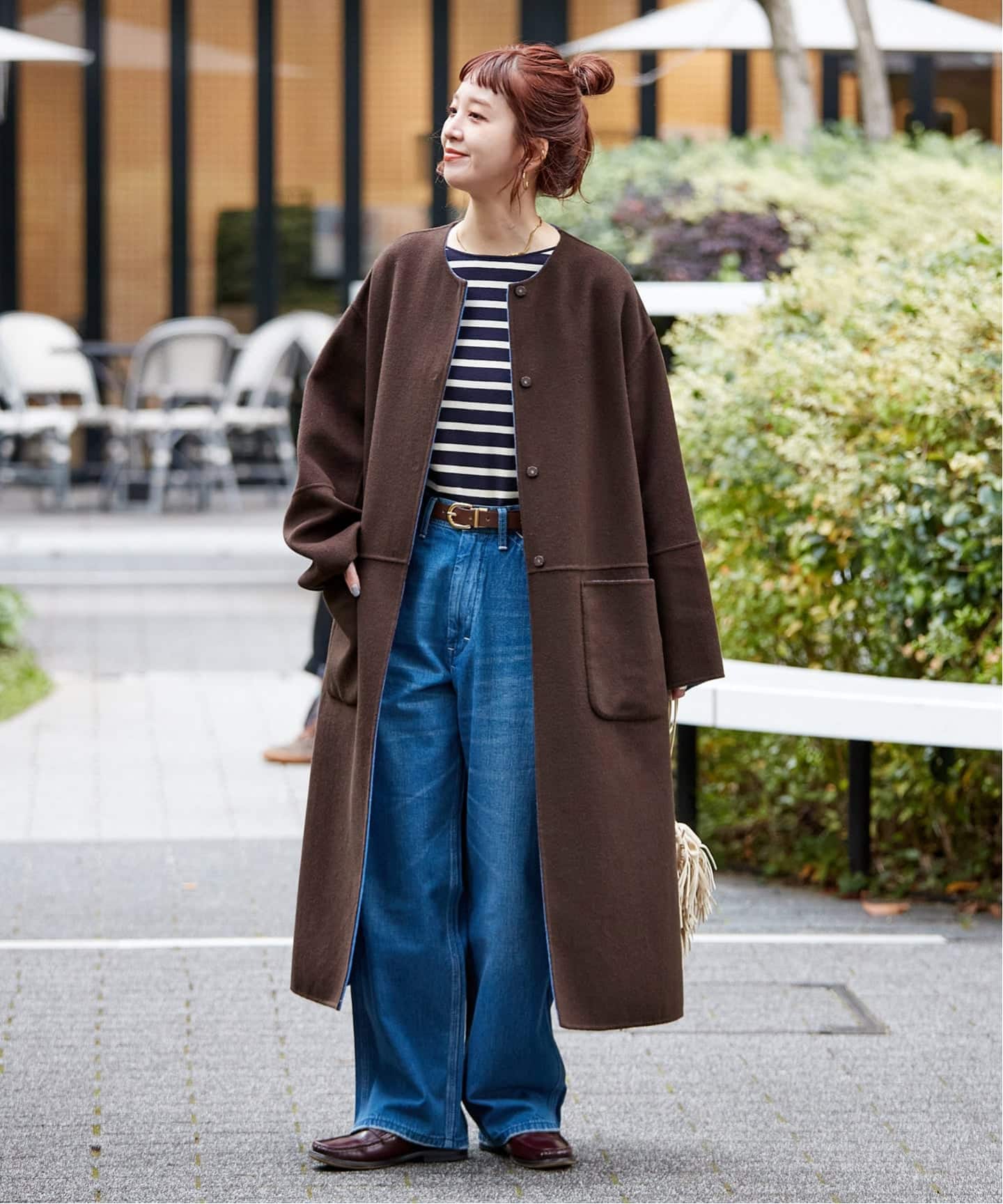 追加》S120ブレンドリバーシブルコート（ノーカラーコート）｜B.C