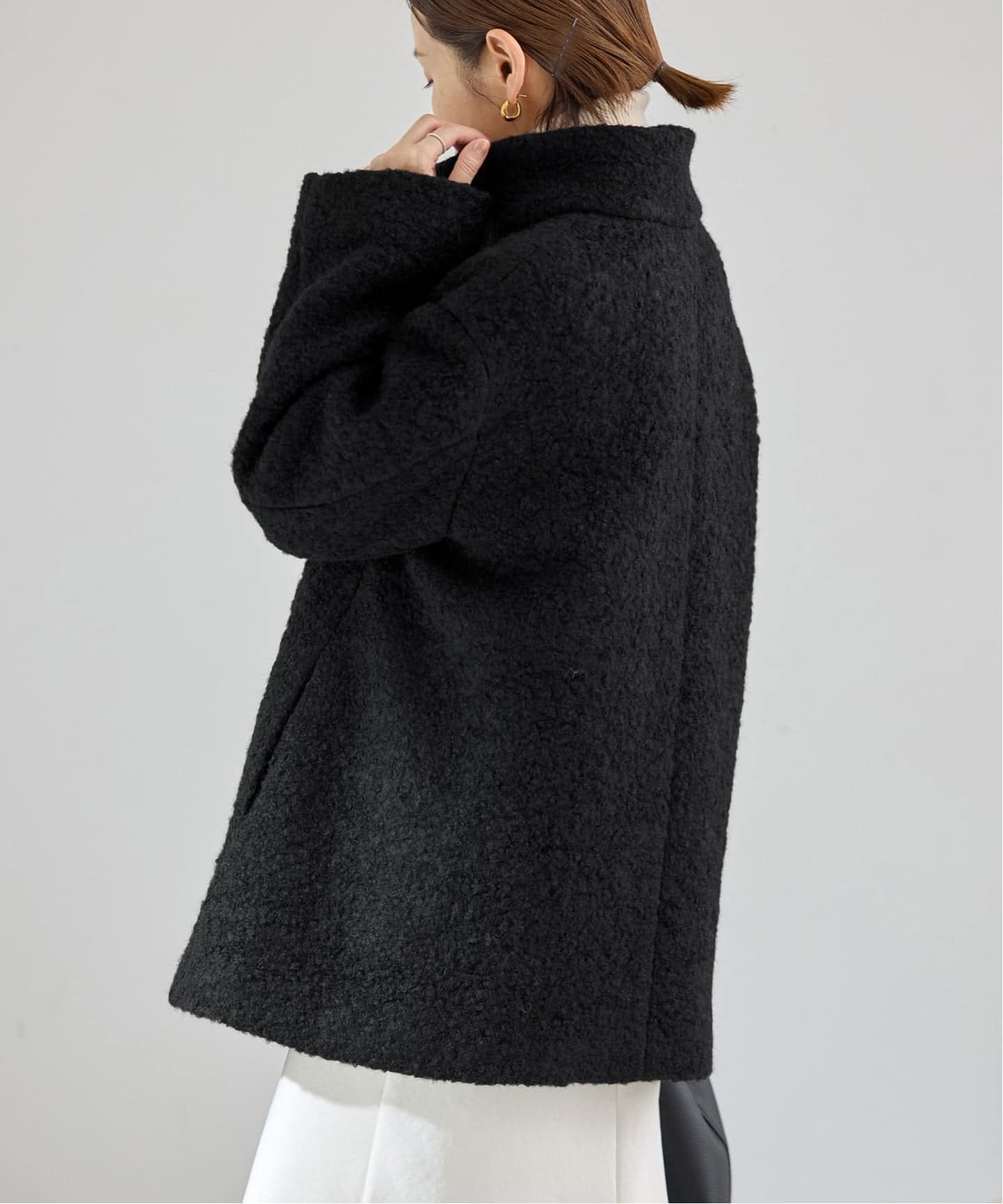 ループインレイハーフコート（その他ブルゾン／アウター）｜IENA