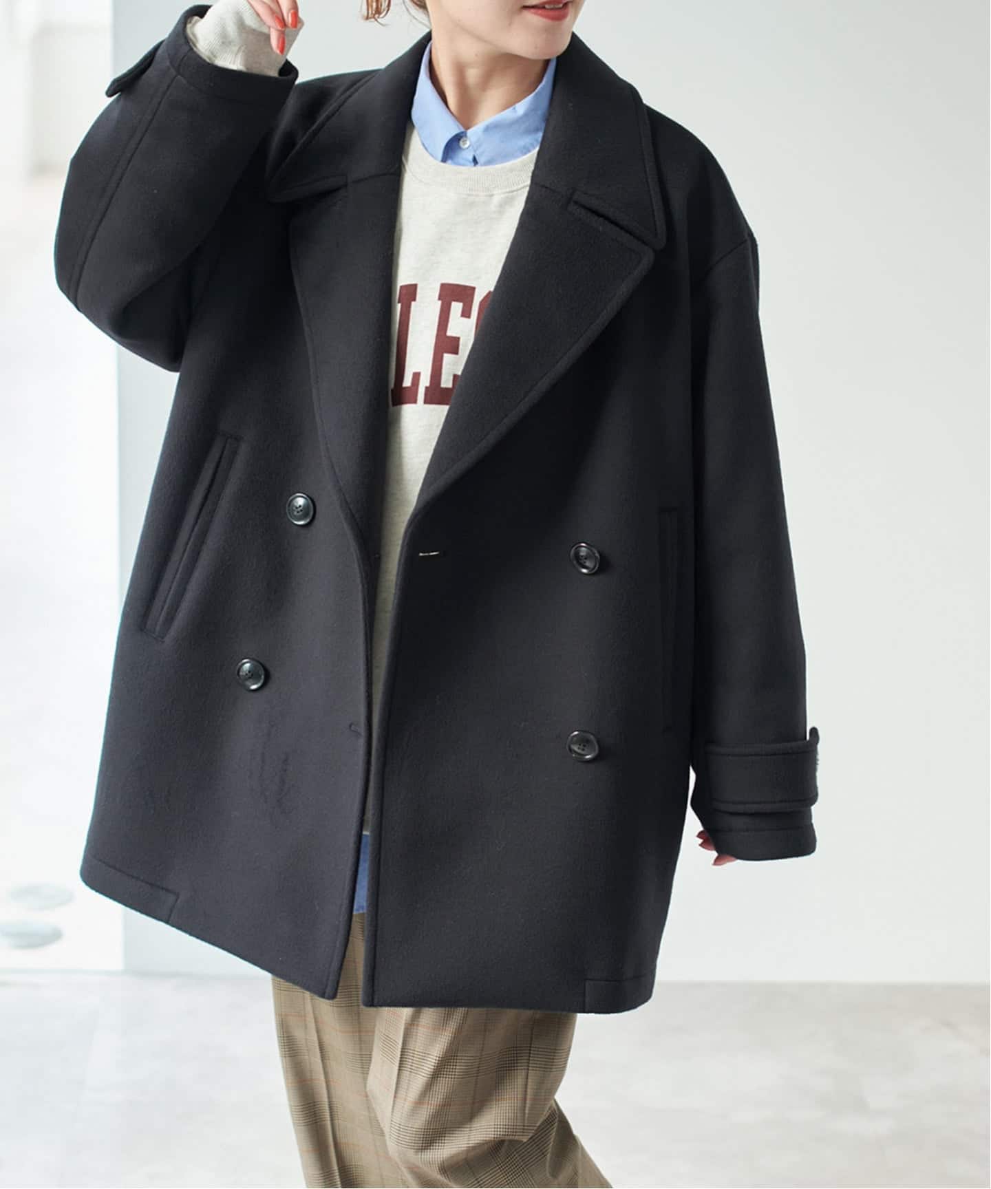 S160ビーバーPコート（ピーコート）｜Spick and Span（スピック