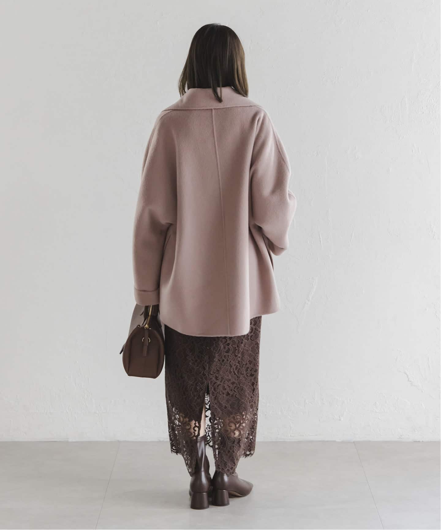 追加》キャメルミックスリバージップコート（その他ブルゾン／アウター