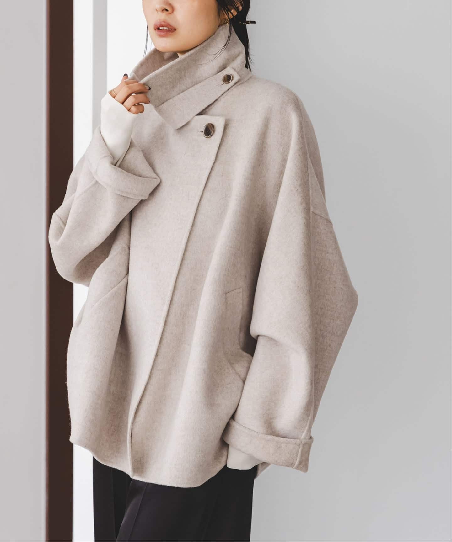 追加》Super160s リバードルマンショートコート（その他ブルゾン