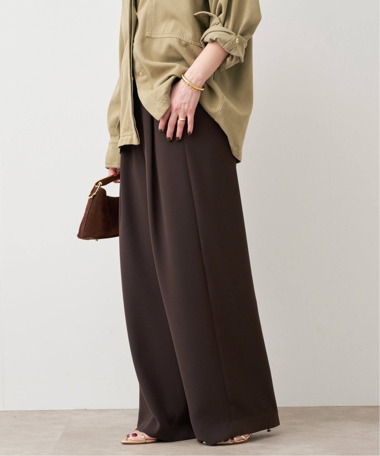 イージー ワイド パンツ（その他パンツ）｜Deuxieme Classe