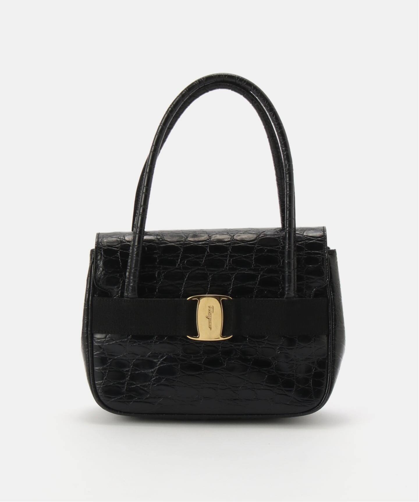 VINTAGE FERRAGAMO/フェラガモ】 Vara 2wayバッグ（ハンドバッグ