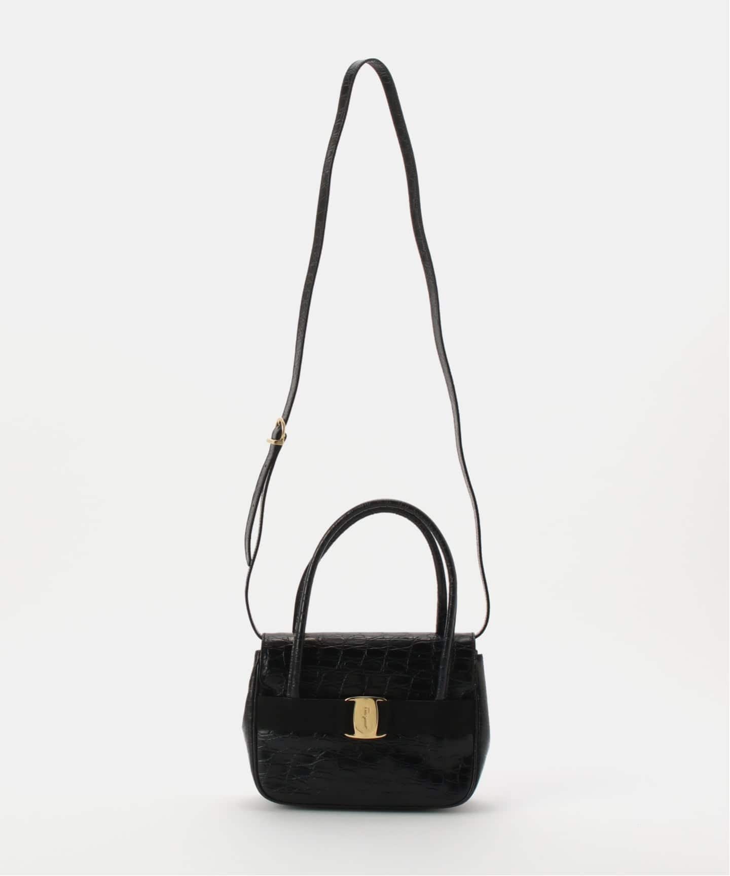 VINTAGE FERRAGAMO/フェラガモ】 Vara 2wayバッグ（ハンドバッグ