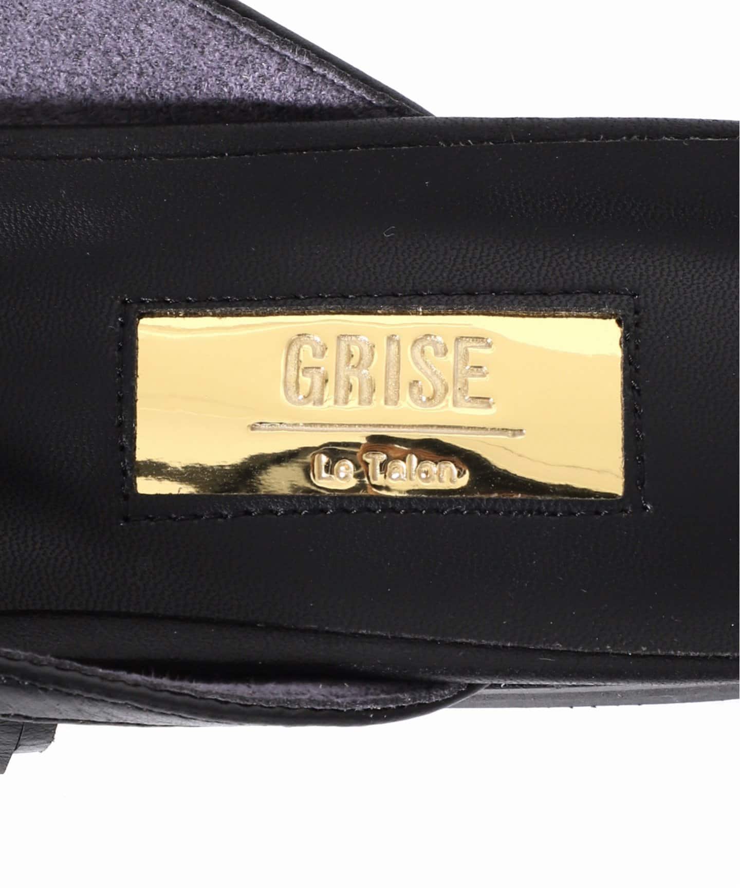 GRISEレザーFRINGEミュール（その他シューズ）｜LE TALON（ル タロン