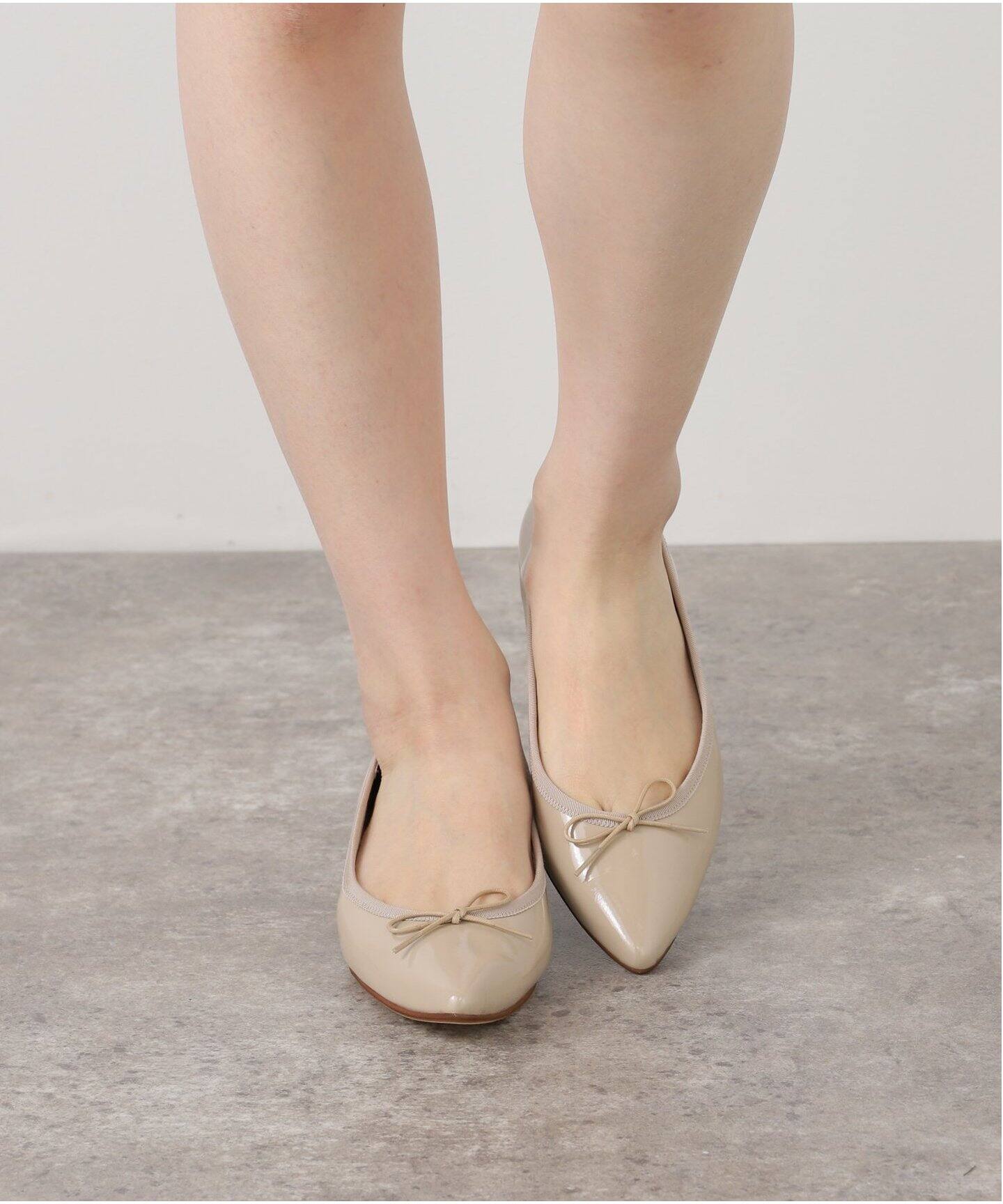 追加》ポインテッドエナメルバレエ（バレエシューズ）｜LE TALON（ル