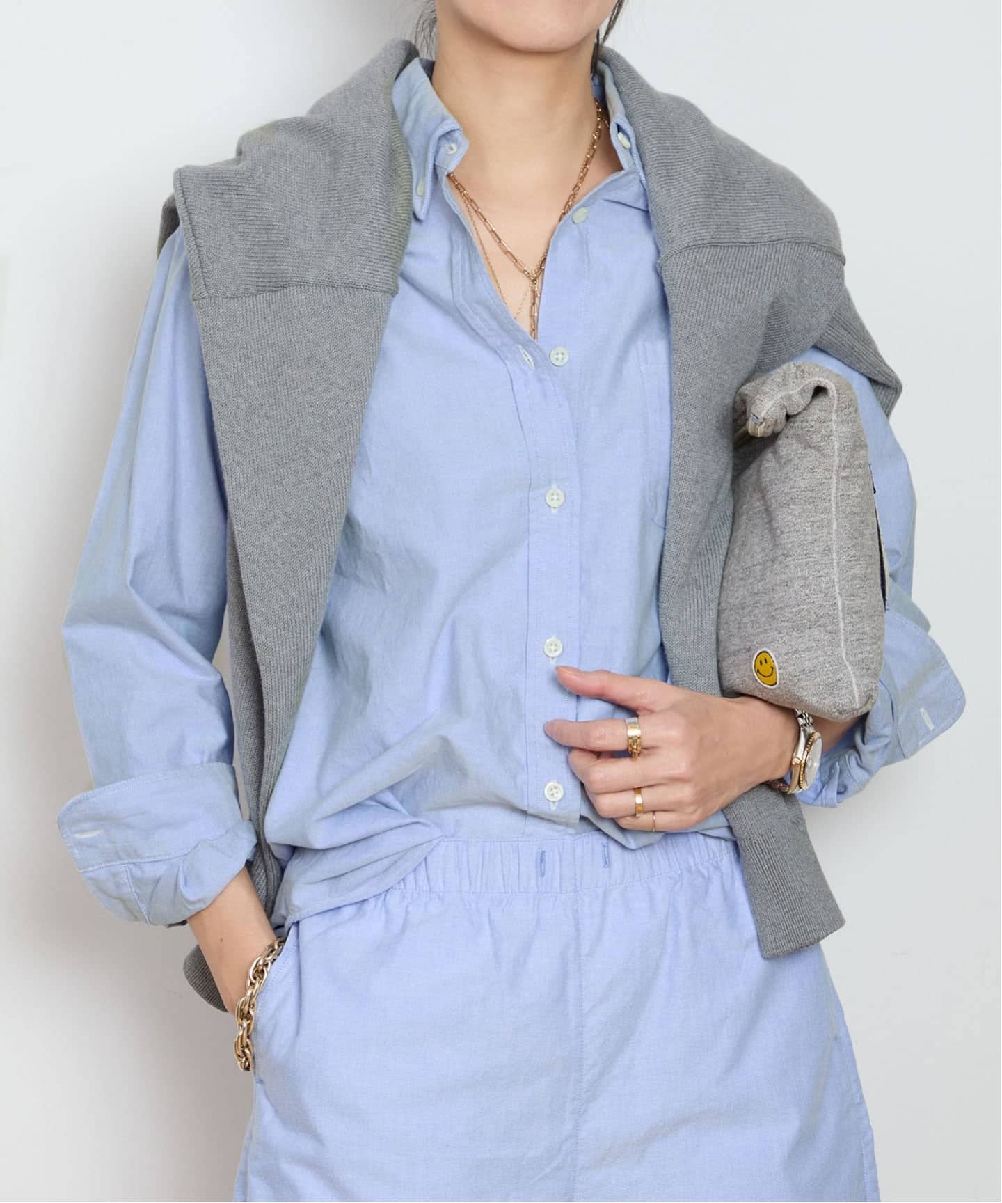 OXFORD ボタンダウン シャツ（シャツ／ブラウス）｜MUSE de Deuxieme