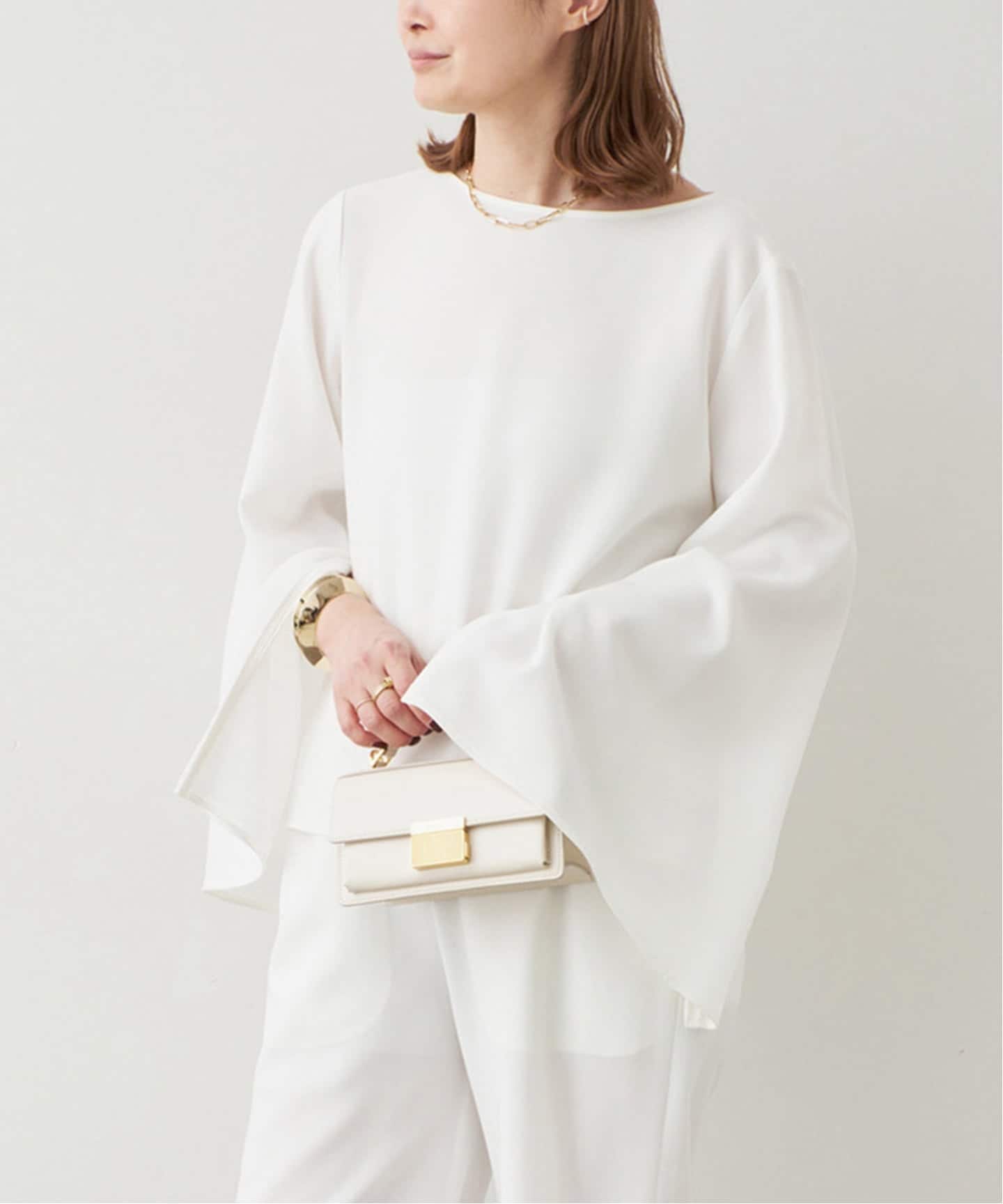 Sofia ジップスリーブ ブラウス（シャツ／ブラウス）｜Deuxieme Classe