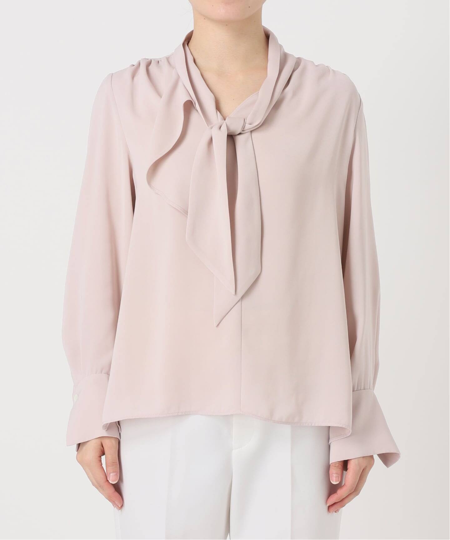 WEB＆日本橋店限定・追加予約》ロイヤルサテンボウタイブラウス