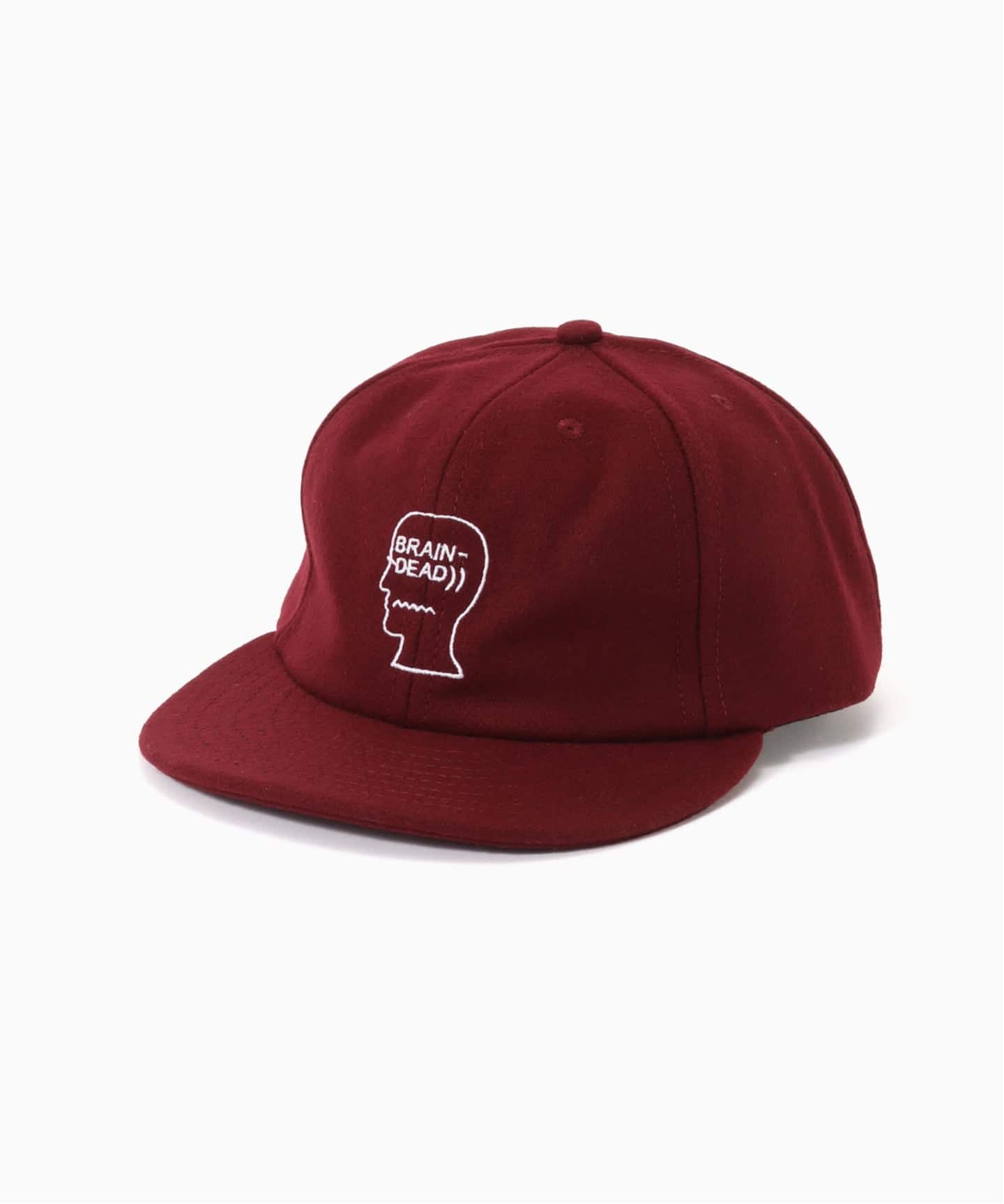 BRAIN DEAD / ブレインデッド FLANNEL LOGOHEAD 6 PANEL HAT（キャップ