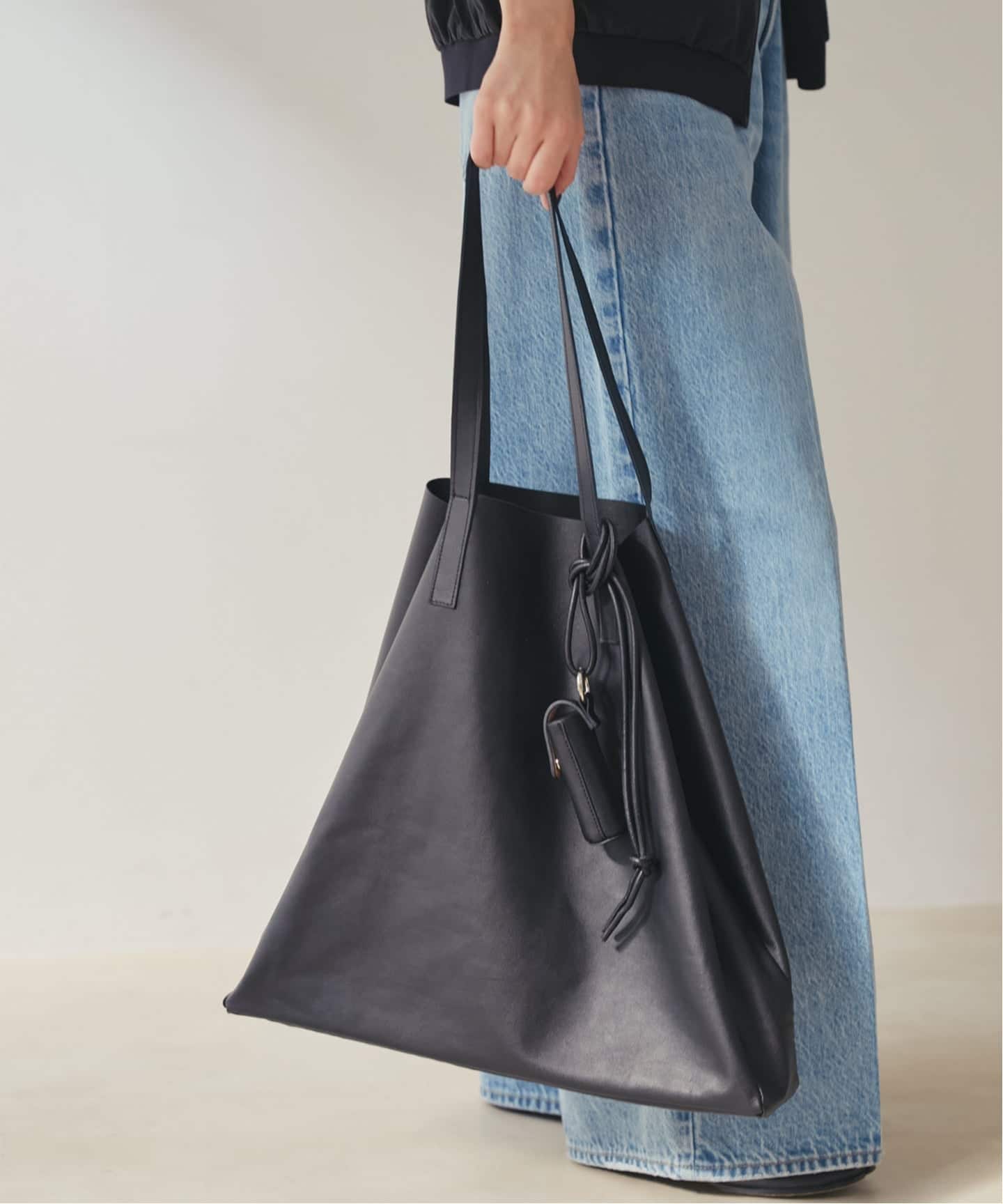 追加》les Tendre leather tote バッグ（トートバッグ）｜Plage