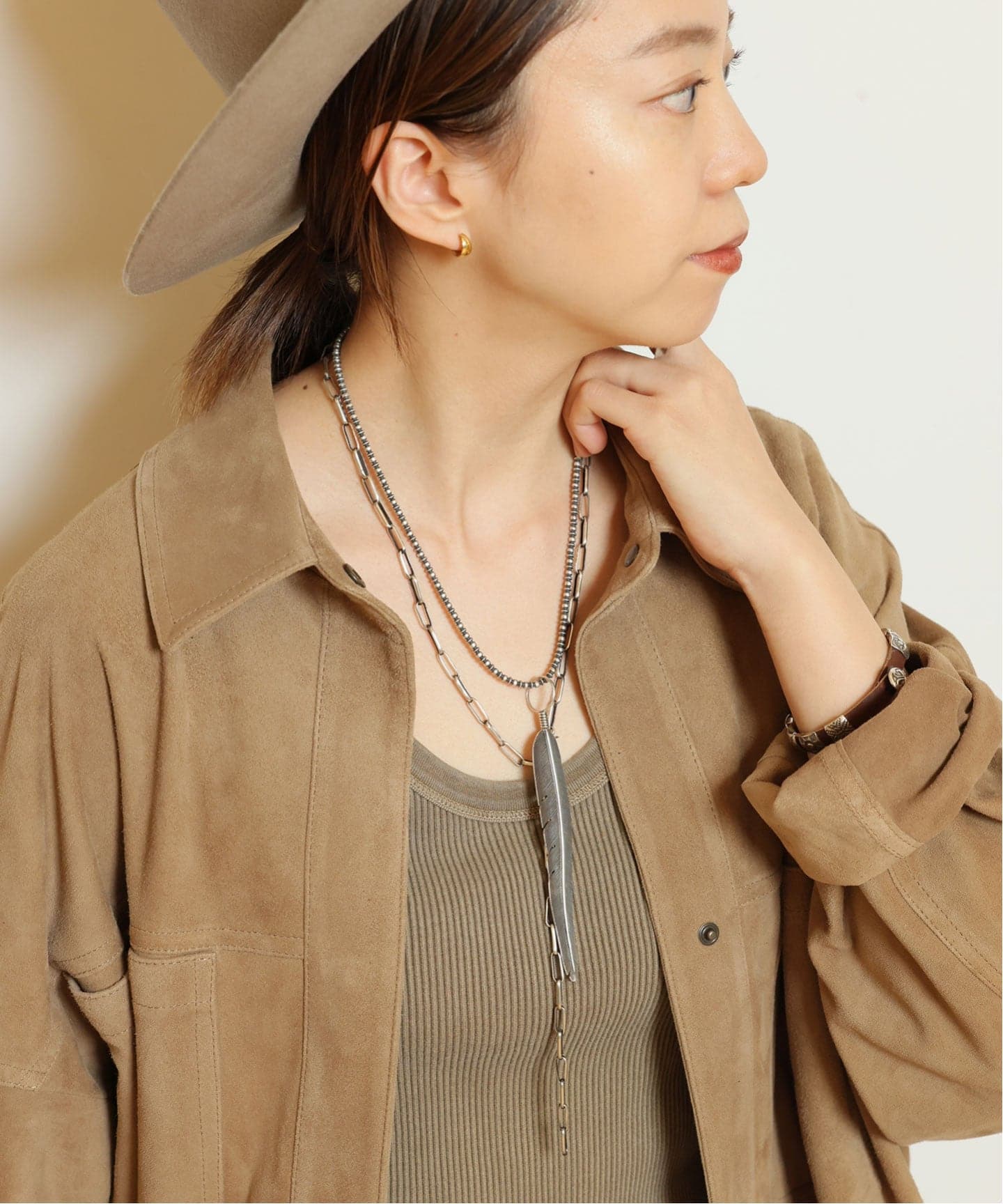 HARPO/アルポ】SILVER CHAIN ネックレス（27）（ネックレス）｜MUSE de