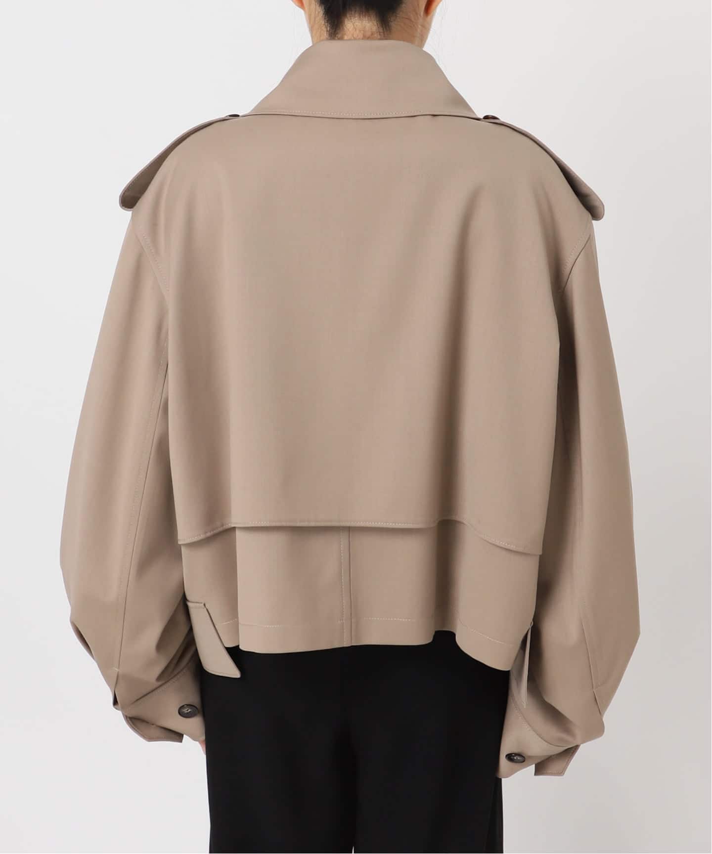MINITZ/ミニッツ】別注SHORT TRENCH JACKET（トレンチコート）｜AP