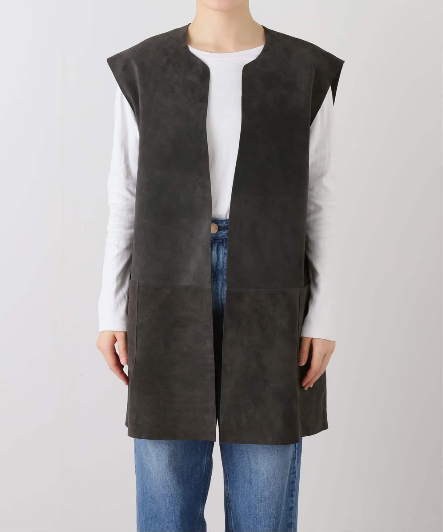 スウェードベスト（ベスト）｜journal standard luxe（ジャーナル