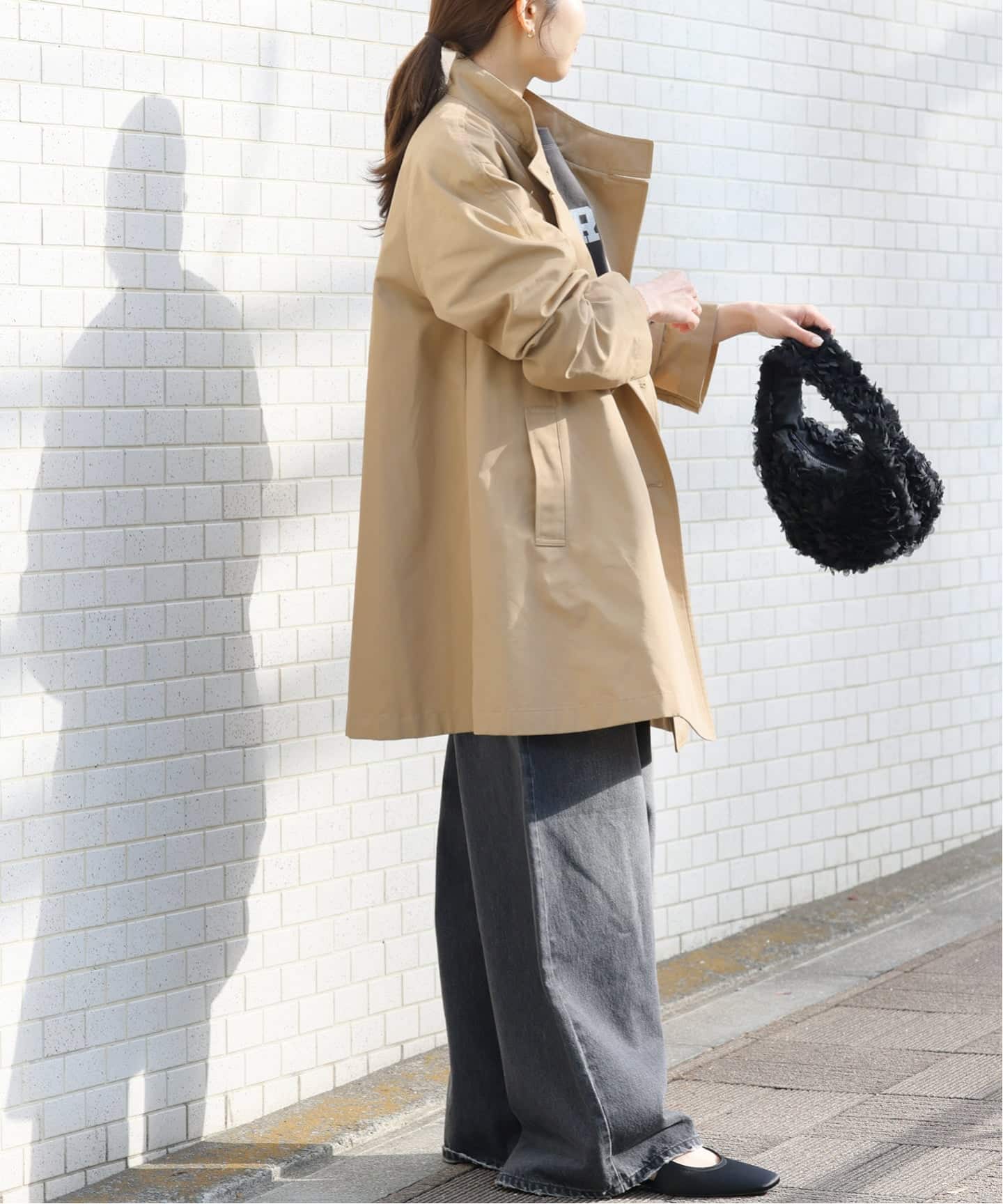 26SS新作］撥水 / スタンドポンチョコート（トレンチコート）｜JOURNAL