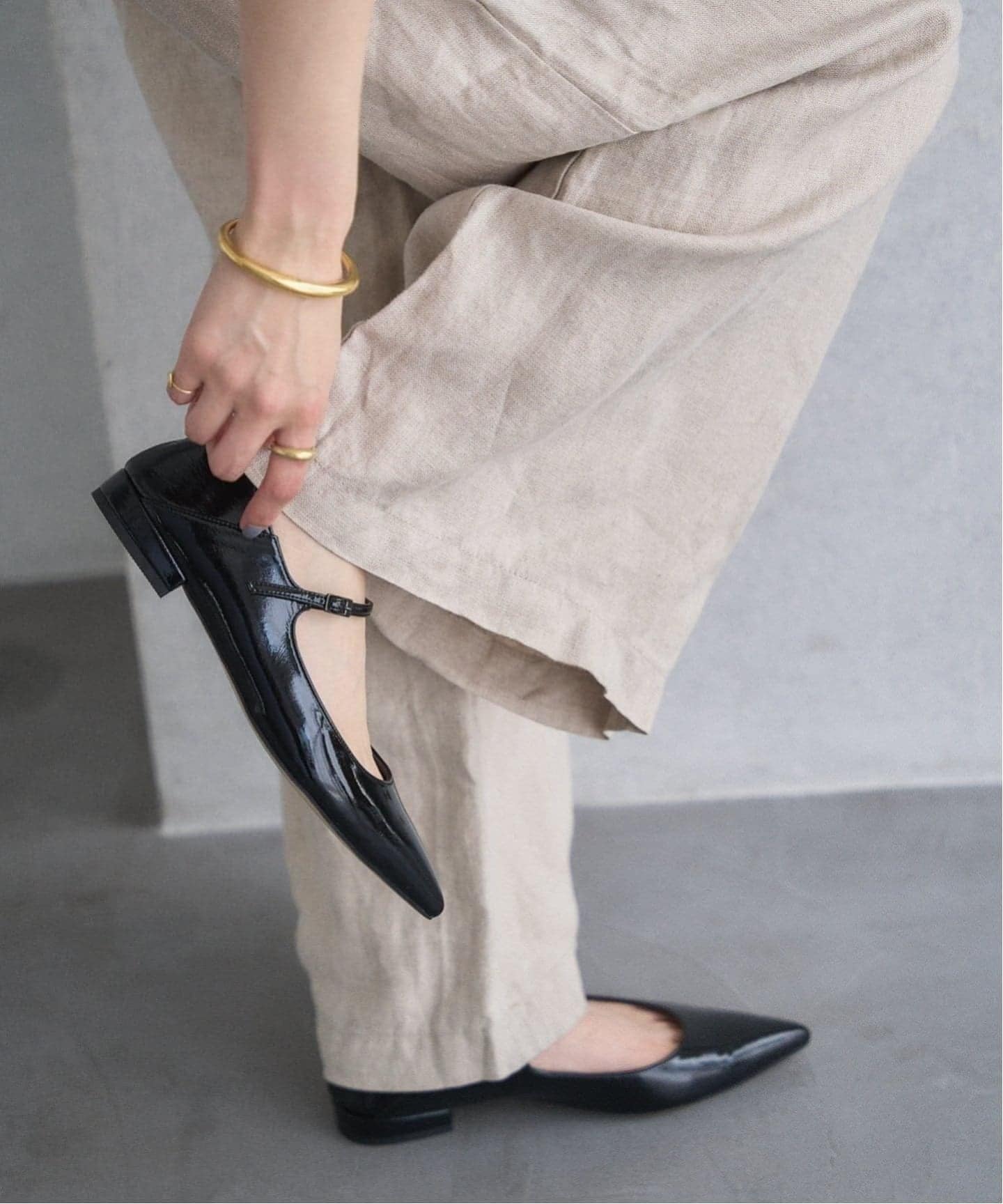 LE TALON｜ル タロンのフラットシューズ（レディース／カラーが