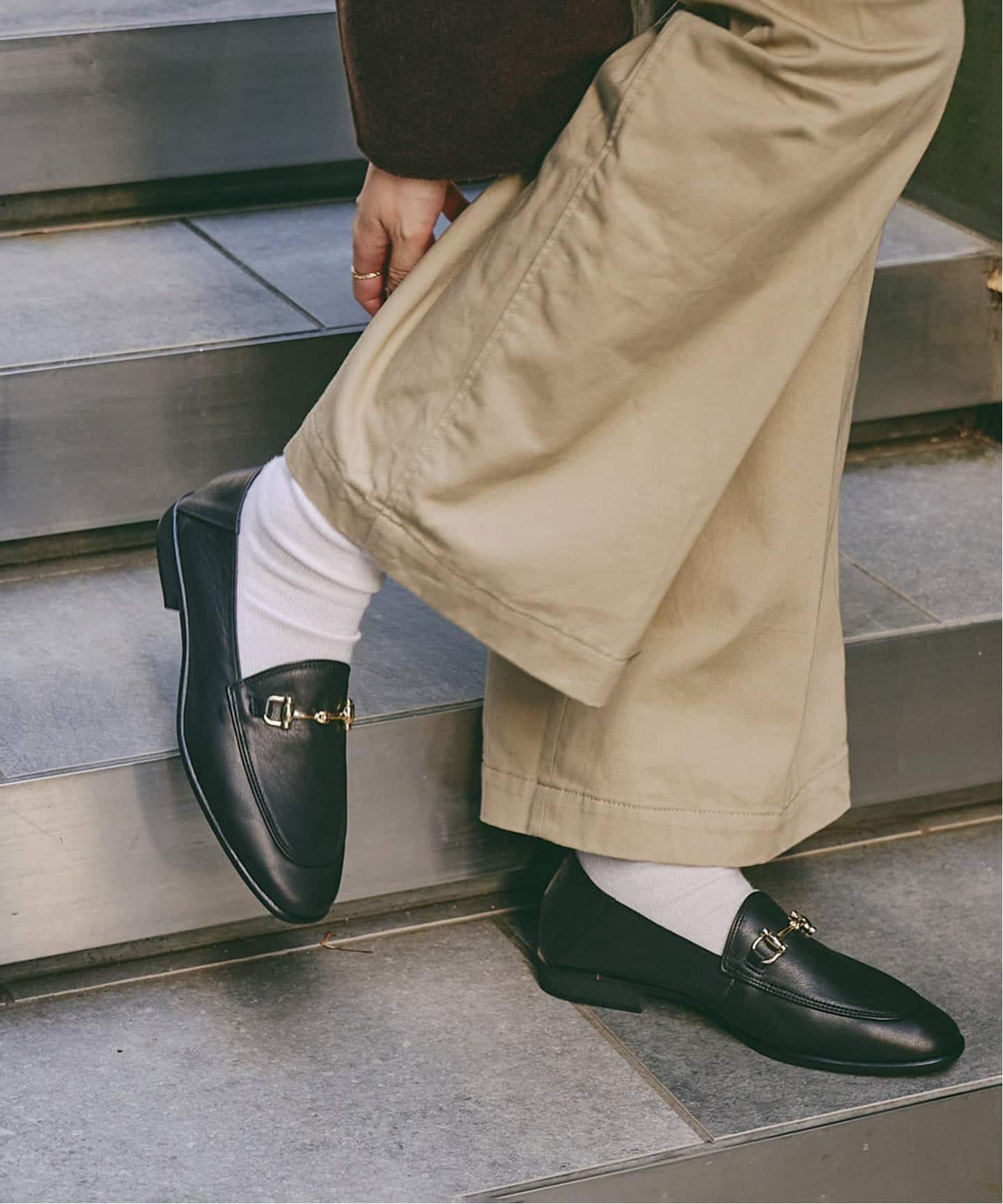 追加》レザービットバブーシュ（ローファー）｜LE TALON（ル タロン