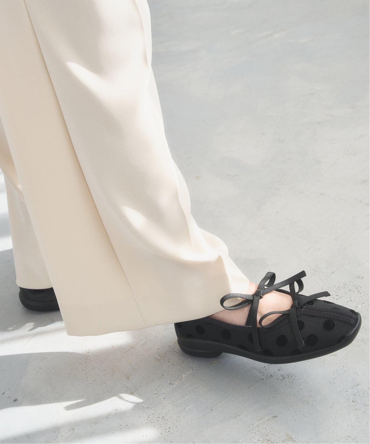 追加》Lダブルリボンバレリーナ（スニーカー）｜LE TALON（ル タロン