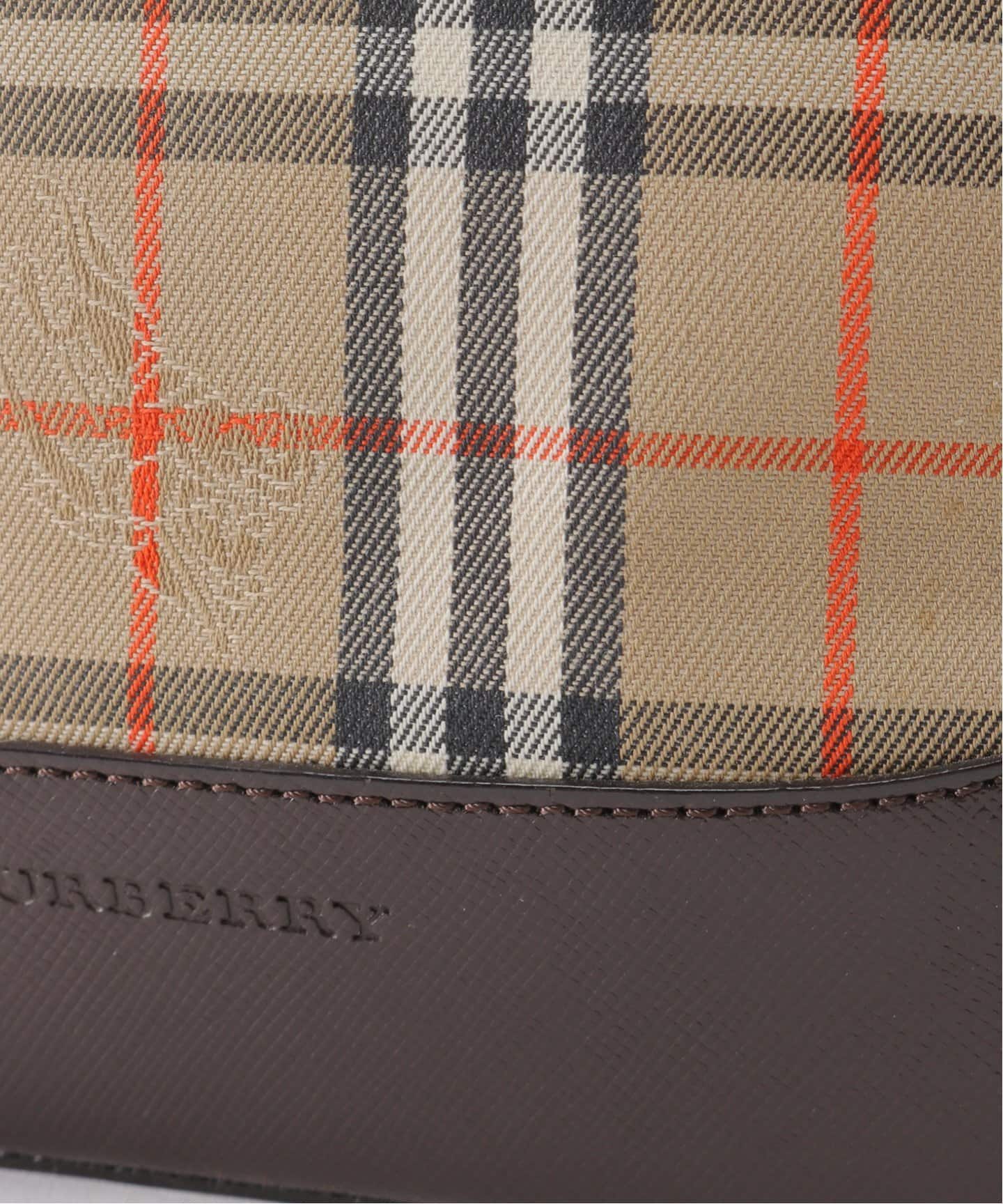 BURBERRY / バーバリー】ノバチェックバッグ / ブラウン（ハンドバッグ