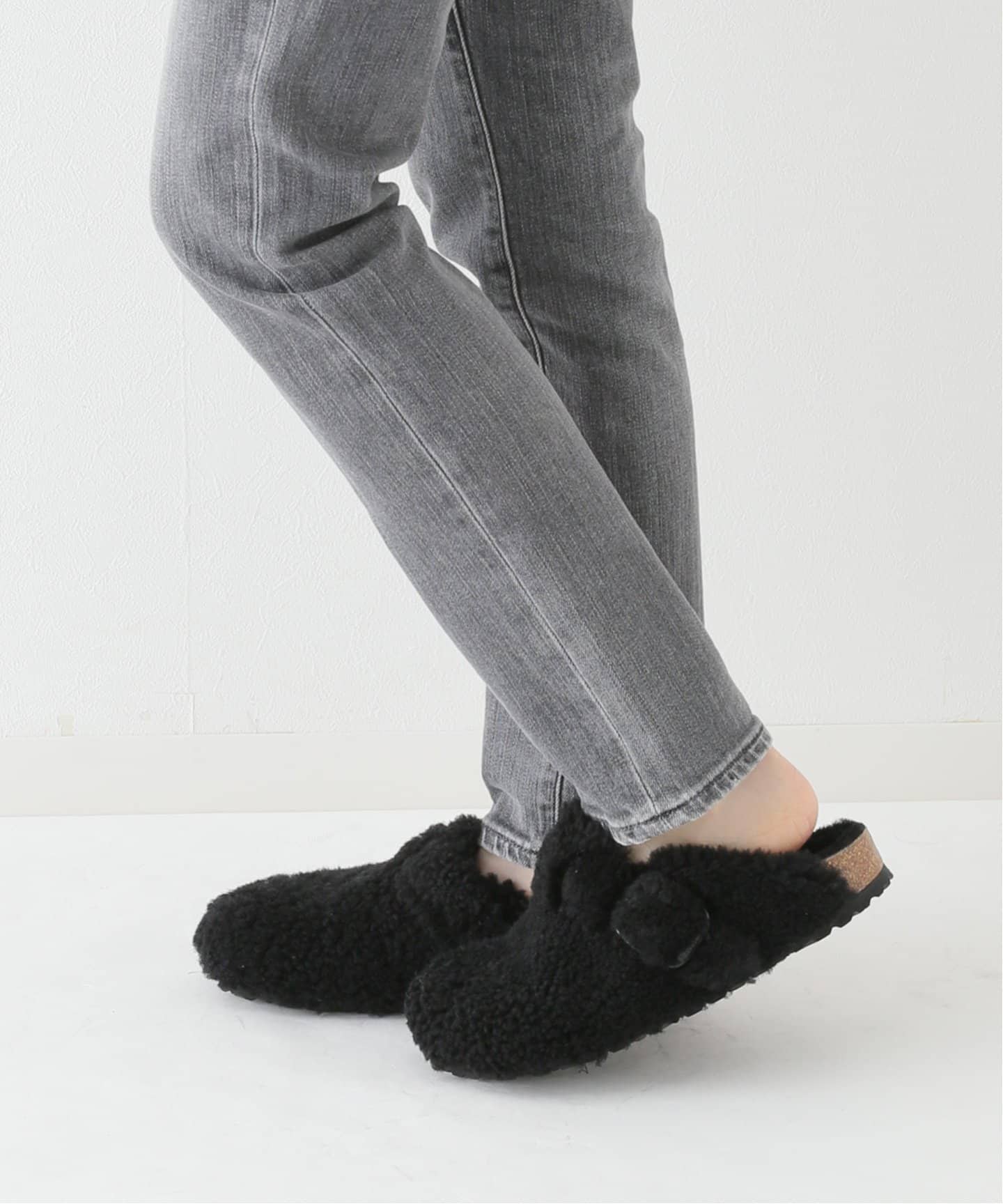 BIRKENSTOCK / ビルケンシュトック】 BOSTON BIG BUCKLE SHEARILING