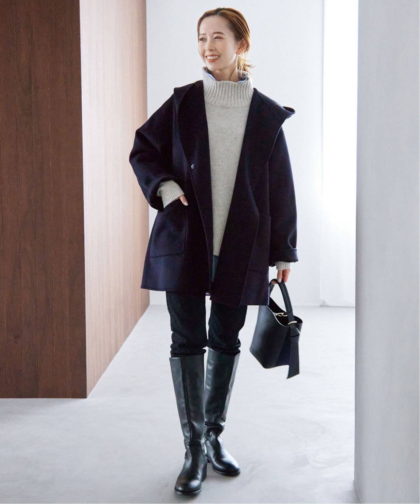 HAMILTONダブルフェイスフードコート（その他ブルゾン／アウター