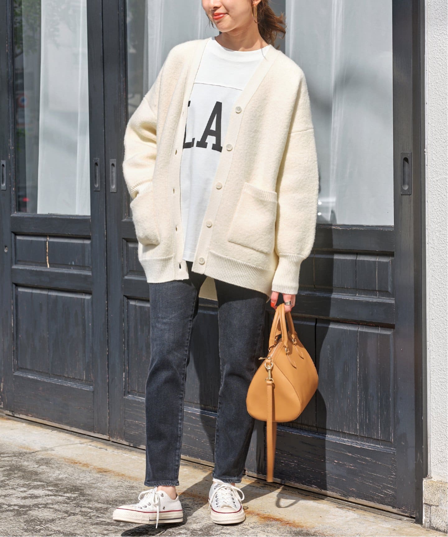 ブークレダブルフェイス カーディガン（カーディガン）｜Spick and