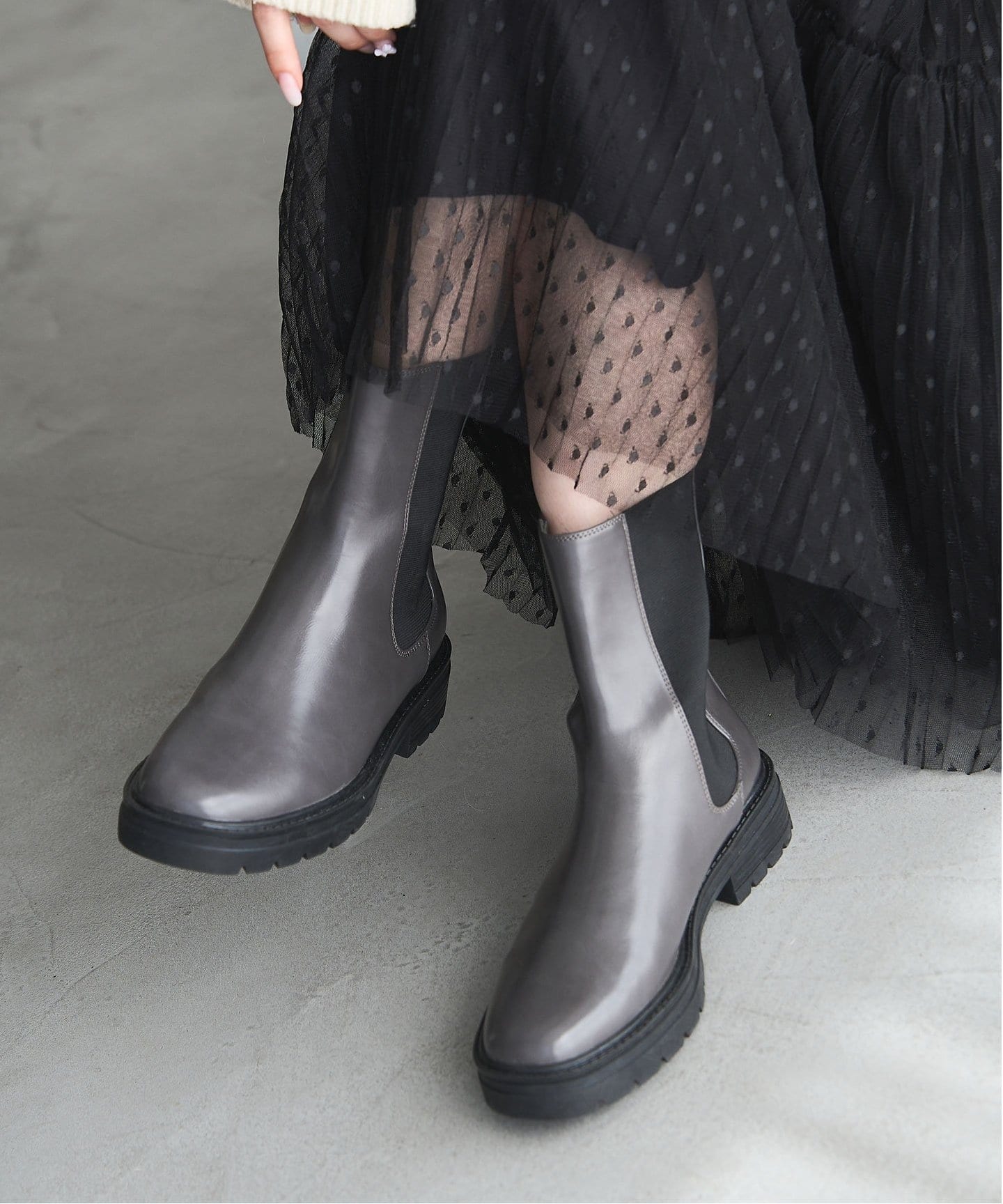 チェルシーブーツ（ブーティ・ショートブーツ）｜LE TALON（ル タロン