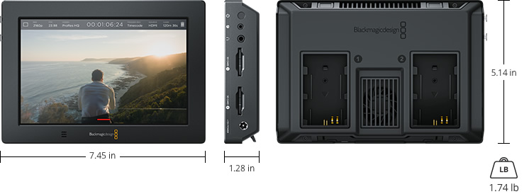 Blackmagic Video Assist 4K - HYPERD/AVIDAS74K - Monitoring
