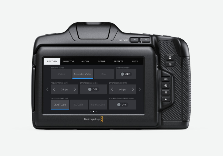 Blackmagic Pocket Cinema Camera 6K Pro | ストア Blackmagic Design