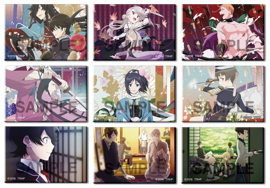 刀剣乱舞-花丸- エンディング スクエア缶バッジコレクション 第3弾