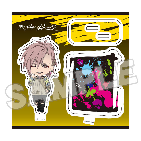 スロウ・ダメージ ねんどろいどぷらす アクリルスタンド トワ/タク