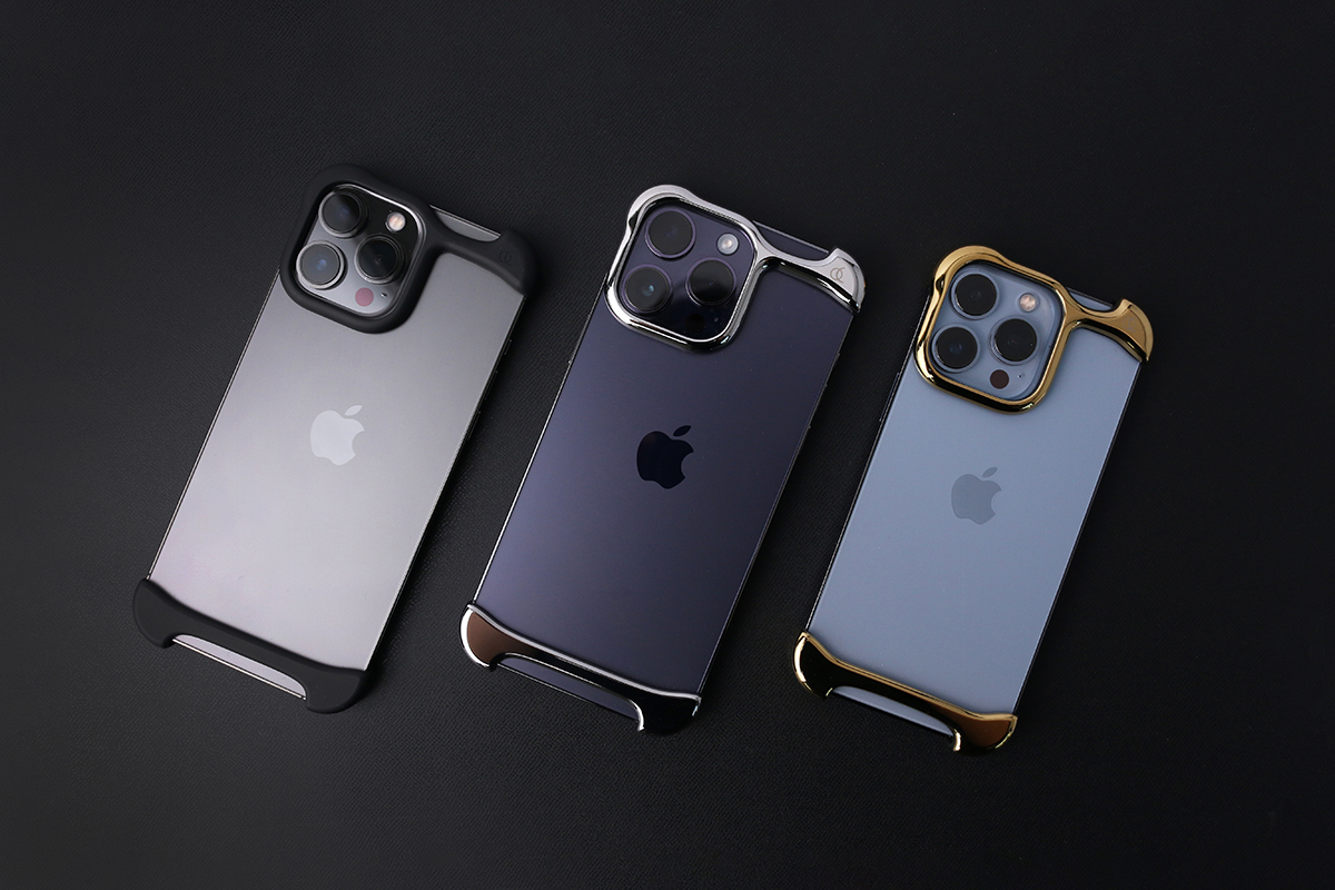 iPhoneは裸で持ちたい！至高の保護力×革命的なデザイン、アルミ削り
