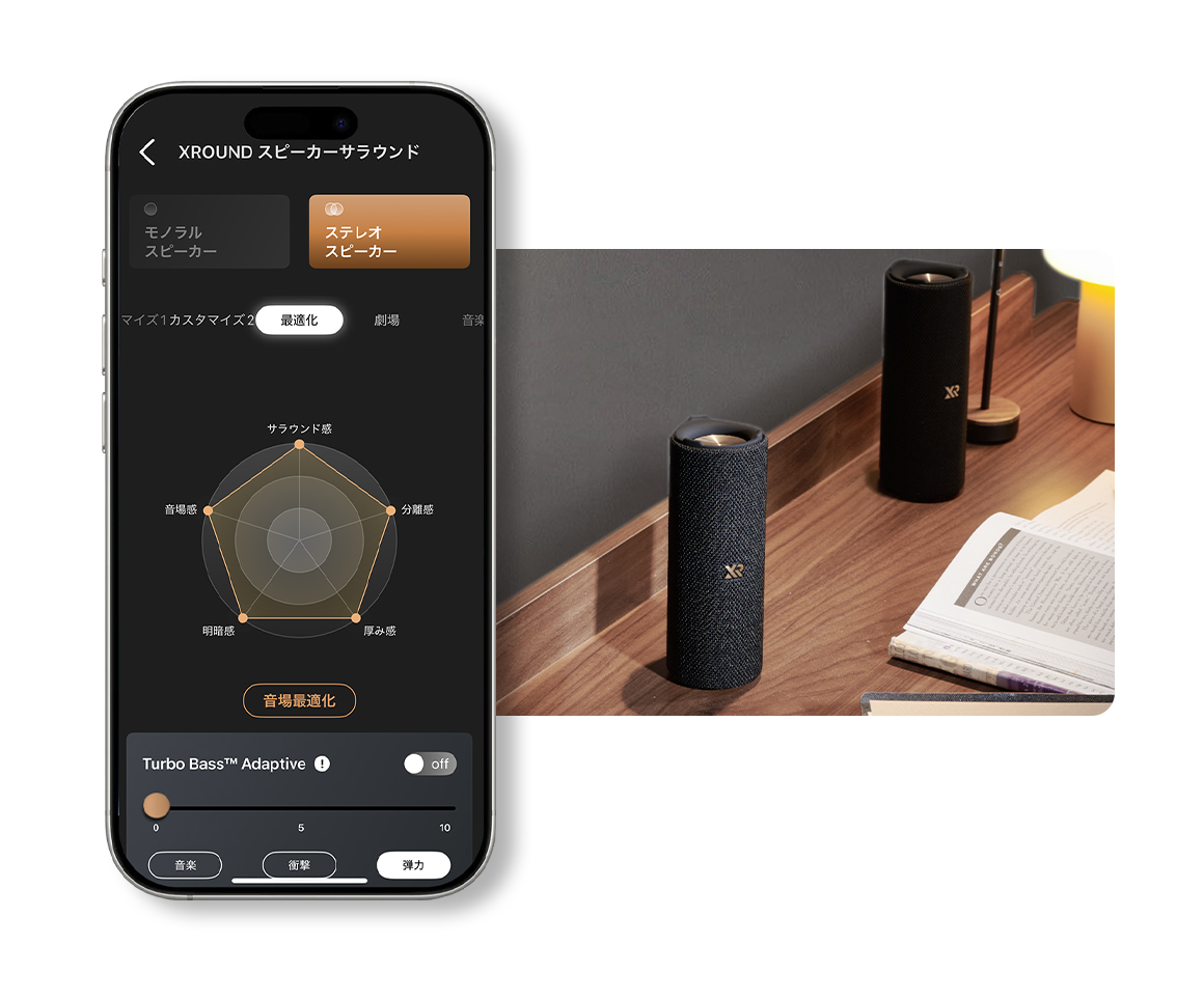 能登桜 XROUND VIBE Bluetoothスピーカー 目標達成率14000％】小さな