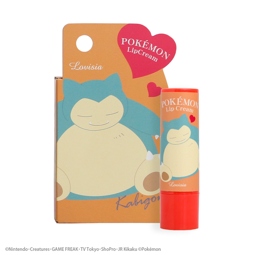 01 ポケモンリップクリーム カビゴン【Lovisia selection】