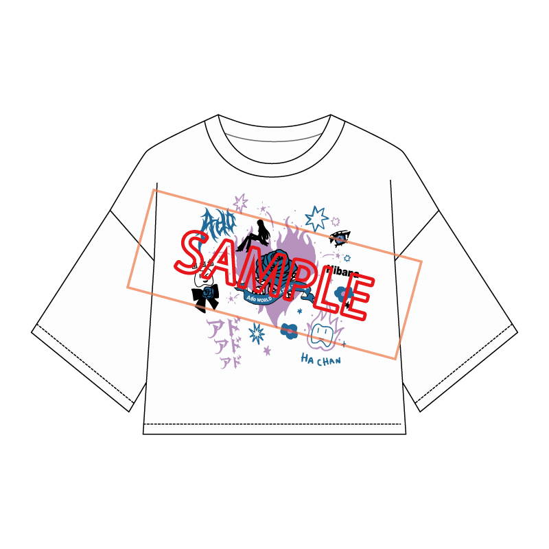 ファッショナブル「Hibana」Tシャツ-d【Ado Official Shop】