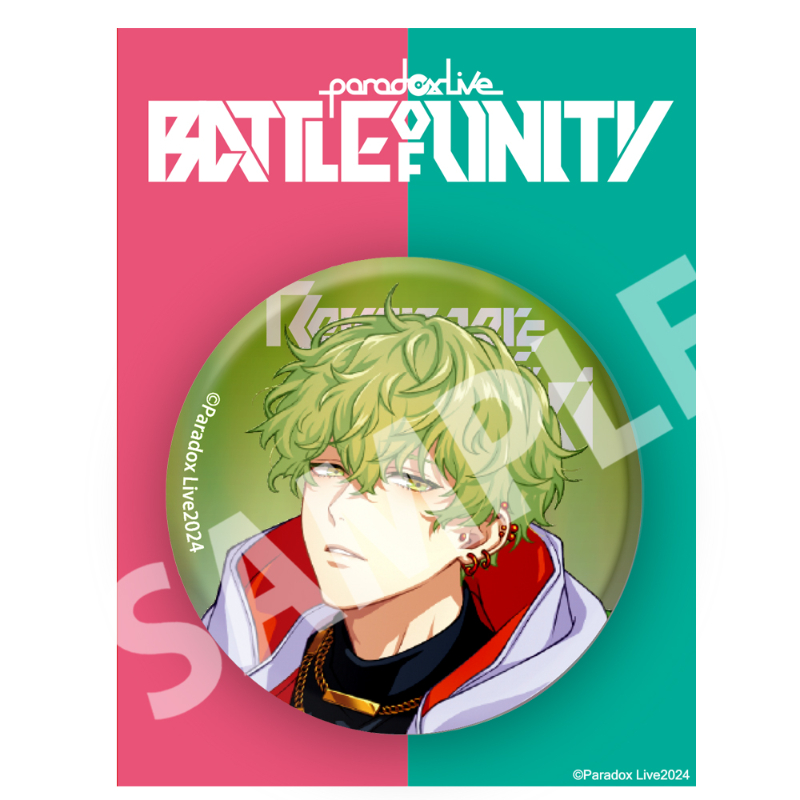 Paradox Live BIG缶バッジ Battle of Unity 征木 北斎【アニメタイムズ