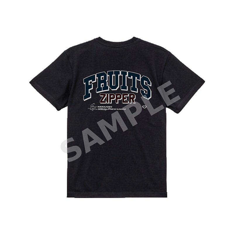 FRUITS ZIPPER BACK LOGO tee【ASOBIMALL(アソビモール)】