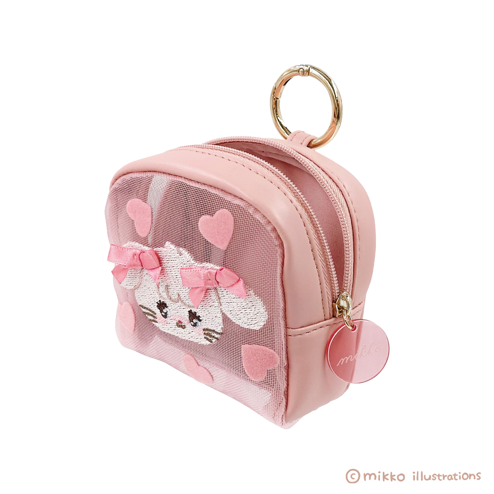 ミニポーチ キャミ― mikko illustrations【marimo craft ONLINE SHOP】