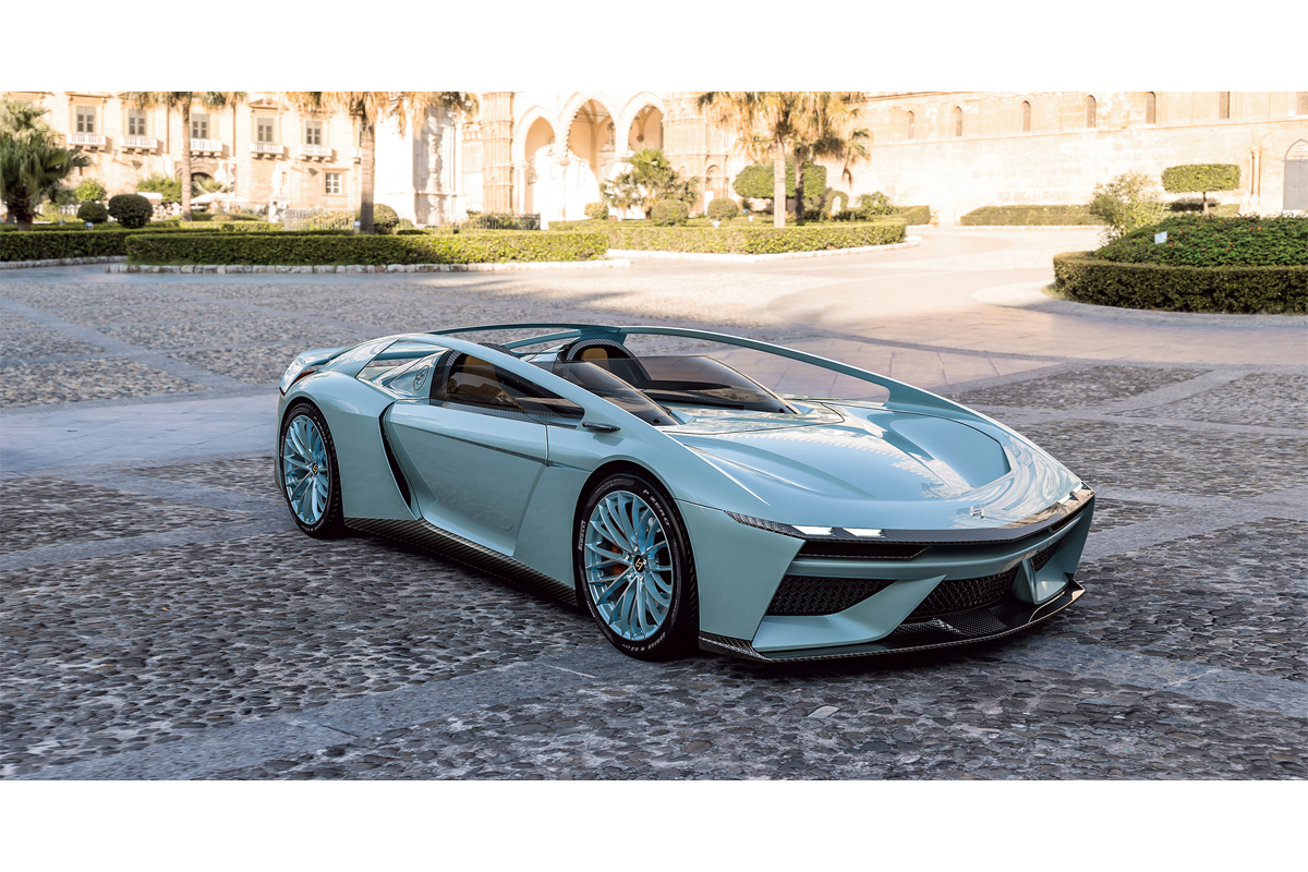 カーデザインの巨匠、ジウジアーロが新たなハイパーEVをお披露目 その