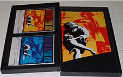 Guns N Roses Use Your Illusion I & II Japanese Promo box set (229193)