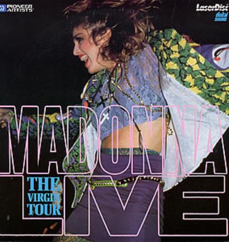 Madonna The Virgin Tour Live US laserdisc / lazerdisc (41335)