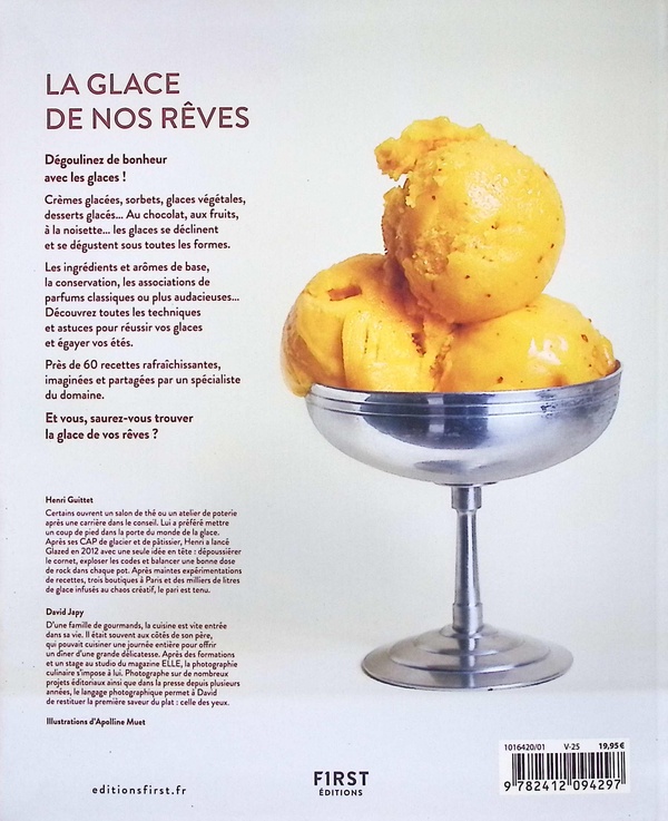 La glace de nos rêves - Henri Guittet, David Japy - First Éditions