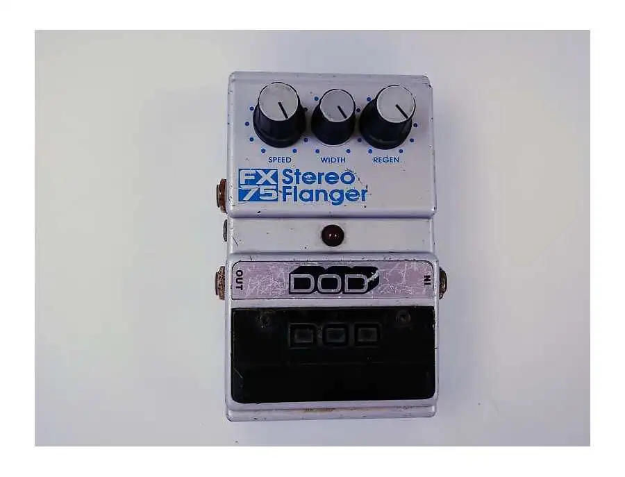 DOD FX75 Stereo Flanger - What To Know & Where To Buy | Equipboard